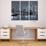 NYC wall stickers set, Removable Vinyl