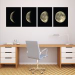 Moon Phases Set Of 4 Wall Decals - Image 2