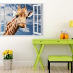 IMPRESSIVE 3D WINDOW WALL DECALS, REMOVABLE WALL STICKERS, WALL DECOR - Image 4