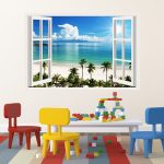 IMPRESSIVE 3D WINDOW WALL DECALS, REMOVABLE WALL STICKERS, WALL DECOR - Image 4
