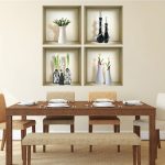 3D Niche Wall Art Decals - Set Of 4 | Easy To Apply, Stunning Decorative Stickers For Home And Office - Image 3