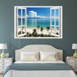 IMPRESSIVE 3D WINDOW WALL DECALS, REMOVABLE WALL STICKERS, WALL DECOR - Image 2