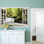IMPRESSIVE 3D WINDOW WALL DECALS, REMOVABLE WALL STICKERS, WALL DECOR - Image 4
