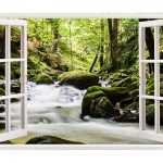 IMPRESSIVE 3D WINDOW WALL DECALS, REMOVABLE WALL STICKERS, WALL DECOR