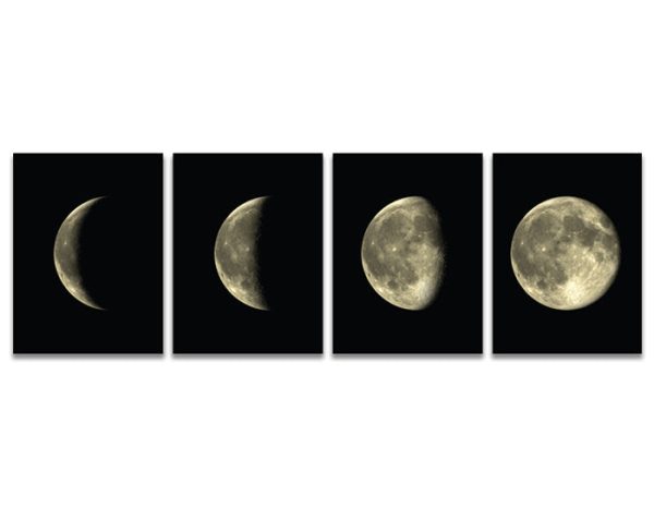 Moon Phases Set Of 4 Wall Decals - Image 9