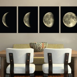 Moon Phases Set Of 4 Wall Decals