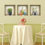 3D Niche Wall Art Decals - Set Of 3 | Easy To Apply, Stunning Decorative Stickers For Home And Office - Image 3