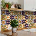 Mexican multiple pattern tile stickers Beautiful backsplash for home renovation Model - D10 - Image 2