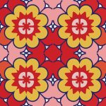 Mexican Tile Stickers multicolor tiles colored backsplash for home walls Model - C - Image 6