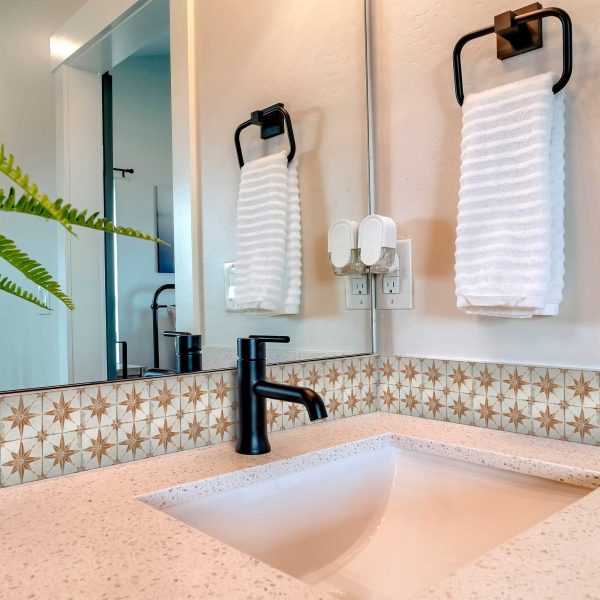 Vintage Gold Star peel-and-stick kitchen backsplash stylish bathroom tiles Model - R2 - Image 2
