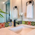 Mexican Tile Stickers multicolor tiles colored backsplash for home walls Model - C - Image 3