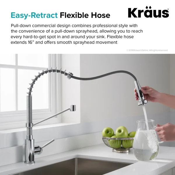 18.5-in x 24-in 1-Basin Stainless Steel Undermount Laundry Sink with Drain with Faucet - Image 9