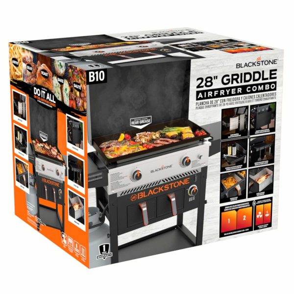 2-Burner 28  Propane Griddle with Air Fryer Combo - Image 11