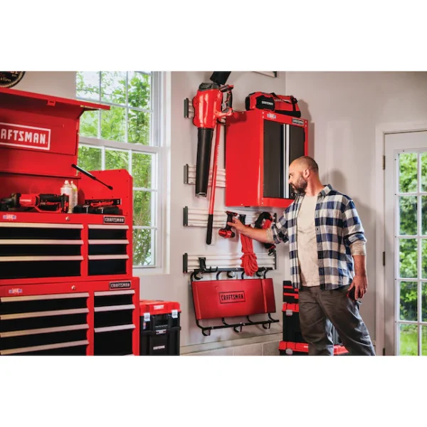 CRAFTSMAN CMST22800RB 2000 Steel Wall-mounted Garage Cabinet in Red (28-in W x 28-in H x 12-in D) - Image 13