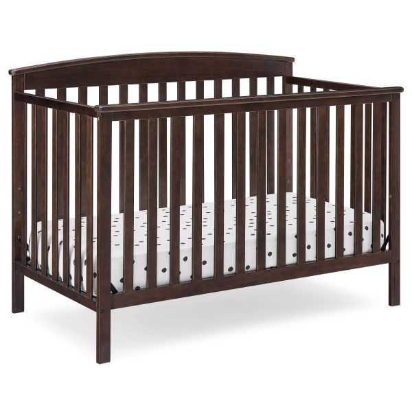 Delta Children Hanover 6-in-1 Convertible Baby Crib, Walnut Espresso - Image 10