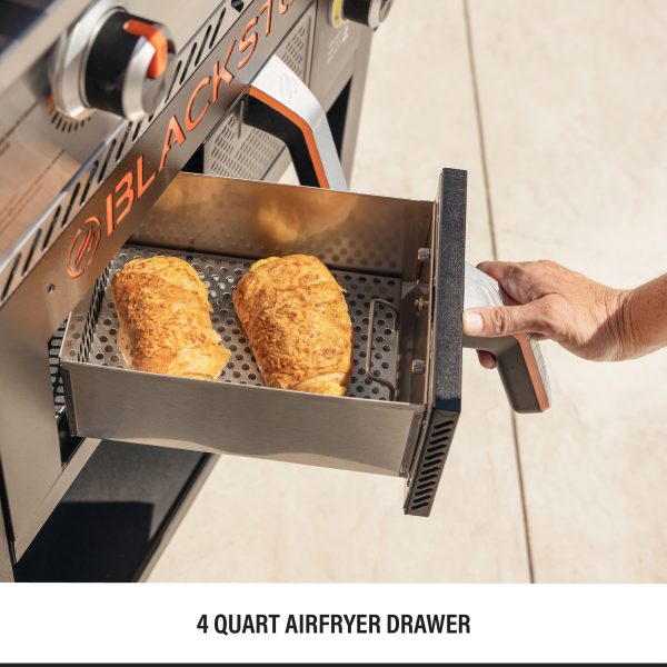 2-Burner 28  Propane Griddle with Air Fryer Combo - Image 5