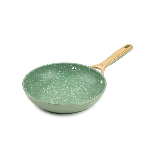 Thyme   Table Nonstick Supreme Cookware, 12-Piece Set, Olive - Image 4