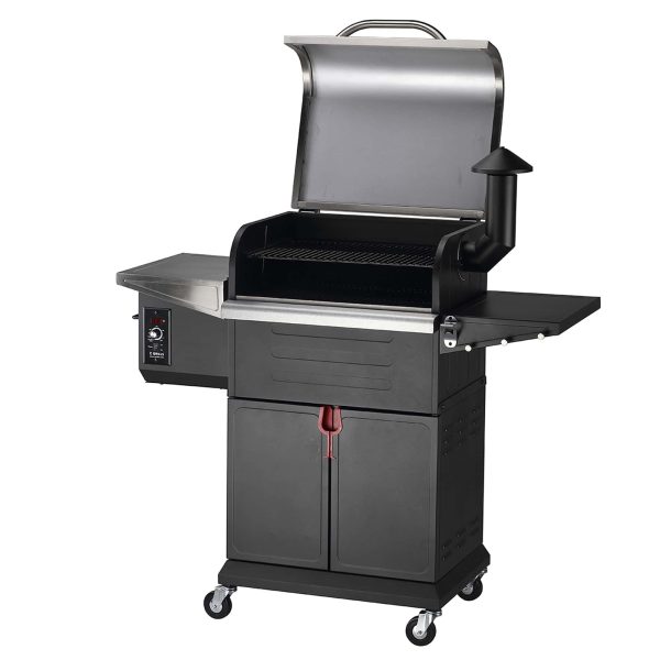 Z GRILLS ZPG-600D3E 573 sq. in. Wood Pellet Grill and Smoker 8-in-1 BBQ Stainless Steel - Image 2