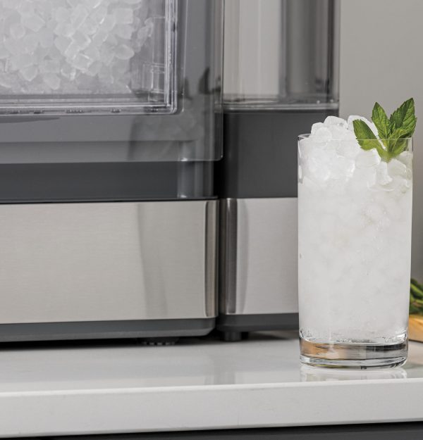 Profile Opal Nugget Ice Maker + Side Tank, Makes up to 24lbs per day, Countertop Icemaker, Stainless Steel - Image 8