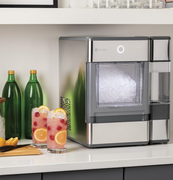 Profile Opal Nugget Ice Maker + Side Tank, Makes up to 24lbs per day, Countertop Icemaker, Stainless Steel - Image 6