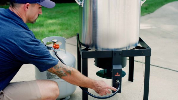 LoCo COOKERS Loco 80Qt kit 1-Burner Propane 20-lb Cylinder Electronic Stainless Steel Jet Cooker - Image 6