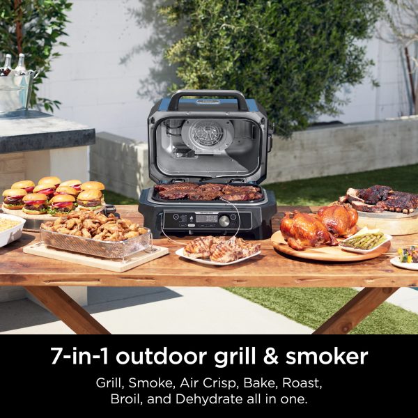 Woodfire ProConnect XL 180 sq in 1760 Watts Electric Outdoor Grill, Real Wood Pellet Flavor - Image 6