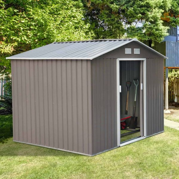 Vinyl-coated Steel Storage Shed - Image 8