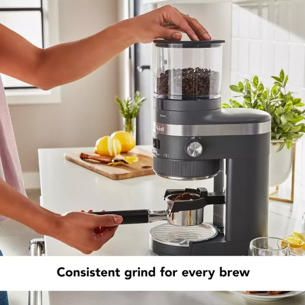 KCG8433 Burr Coffee Grinder    Onyx Black - Image 6