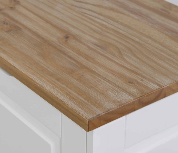 Tobin Backless Corner Dining Nook   Natural/White - Image 17