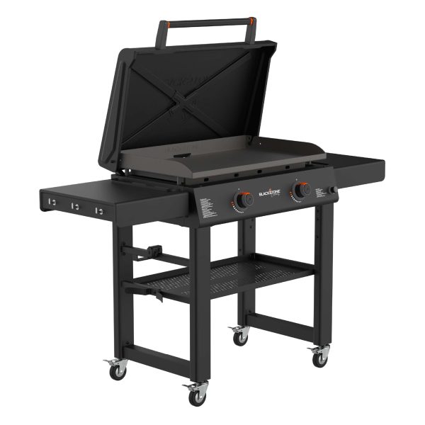 30  Culinary Omnivore Griddle with Hood 2-Burner Liquid Propane Flat Top Grill - Image 10