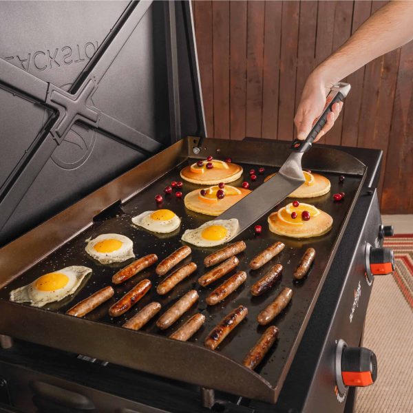 30  Culinary Omnivore Griddle with Hood 2-Burner Liquid Propane Flat Top Grill - Image 6