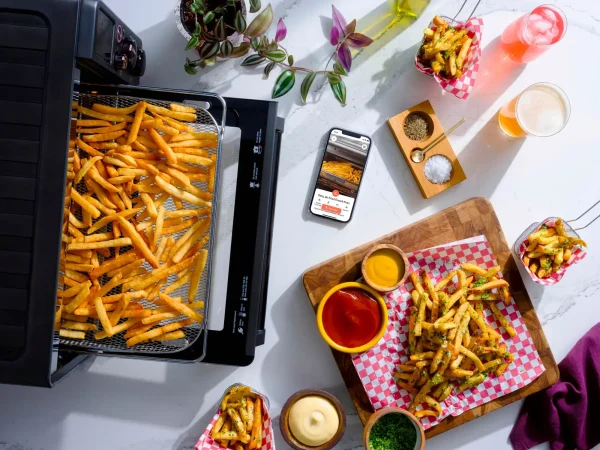the Joule 1.0 Cubic Ft Oven Air Fryer Pro   Black Stainless Steel - Image 5