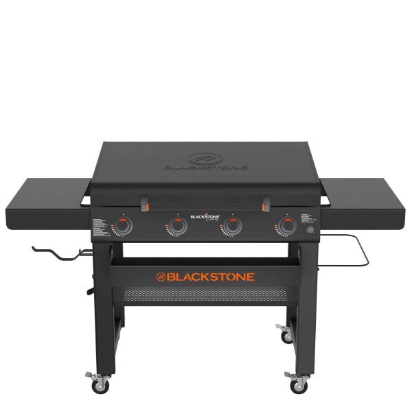 36  Culinary Omnivore Griddle with Hood 4-Burner Liquid Propane Flat Top Grill - Image 2