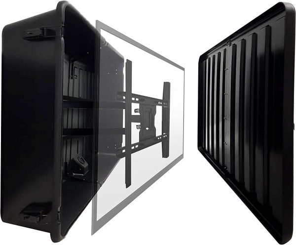 Storm Shell 1004442519 Outdoor TV Hard Cover Weatherproof Protection 55-65 in. Television Mounting Bracket Included