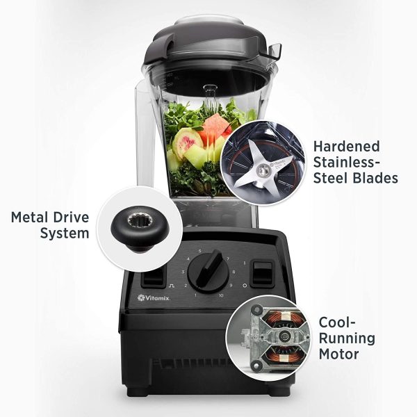 Vitamix E310 Explorian Blender, Professional-Grade, 48 Oz. Container, Black - Image 9