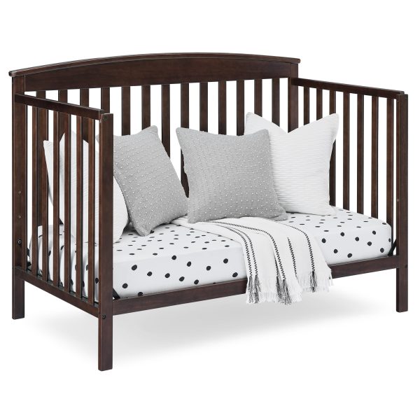 Delta Children Hanover 6-in-1 Convertible Baby Crib, Walnut Espresso - Image 12
