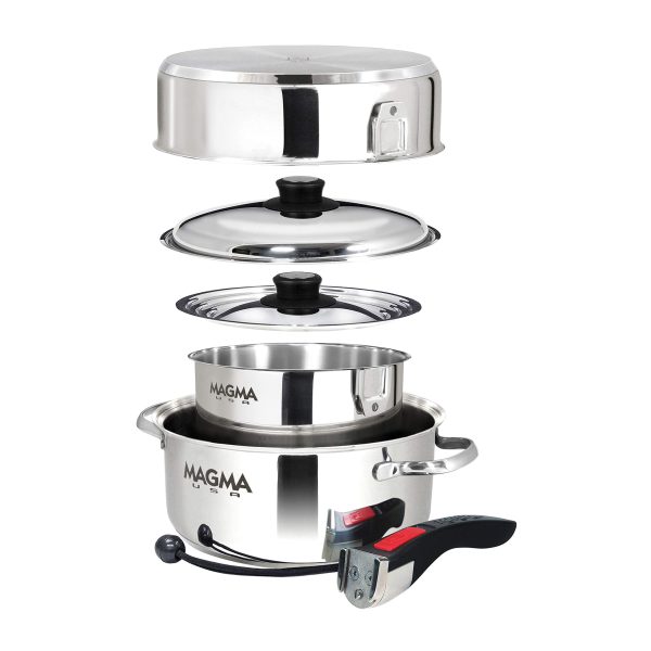 7 pc. Stainless Steel Induction Cookware - Image 5