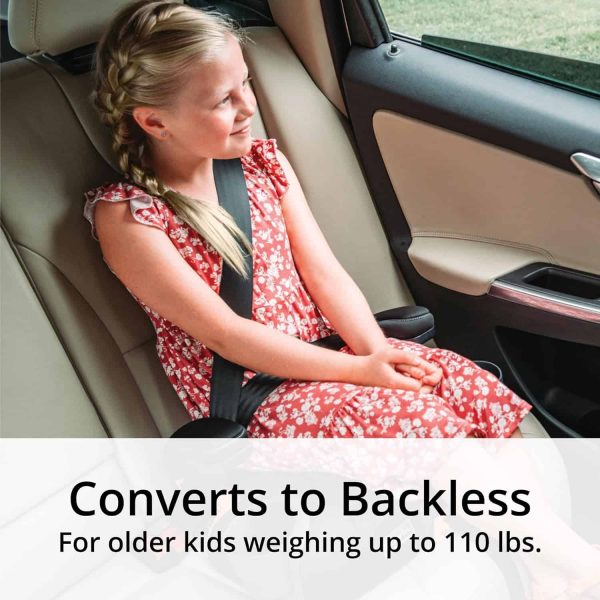 Chicco KidFit ClearTex Plus 2-in-1 Belt-Positioning Booster Car Seat - Image 5