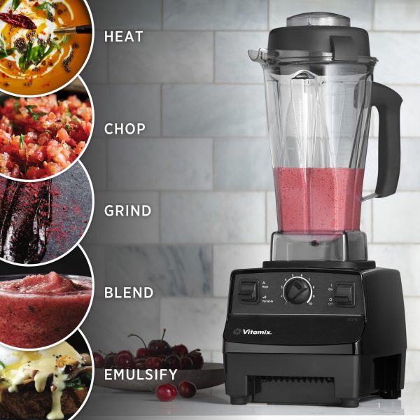 Vitamix 5200 Blender, Professional-Grade, Container, Self-Cleaning 64 oz, Black/Grey - Image 6