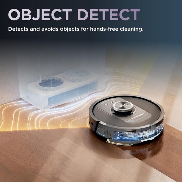 Robot Vacuum   Mop PowerDetect NeverTouch, Combo, Self-Emptying   Self-Refilling, 60-Day Debris Capacity with Pad Dry   Gaia Grey - Image 8