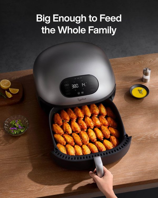 Typhur Dome Air Fryer, No.1 Cooking Speed Large Air Fryer with Superior Airflow - Image 6
