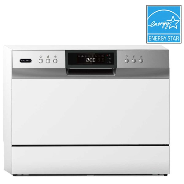 Whynter CDW-6831WES Energy Star Countertop Portable Dishwasher, White Bundle with 2 YR CPS Enhanced Protection Pack - Image 8