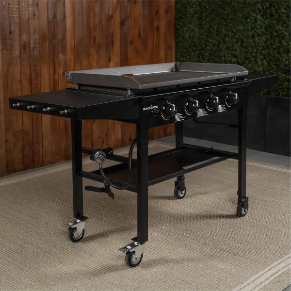 36” Griddle Cooking Station | 4 Burner Flat Top Grill | Propane Fueled - Image 2