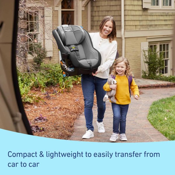 Graco Contender Slim Convertible Car Seat, West Point - Image 5