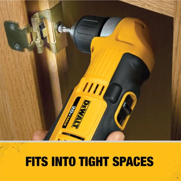 DCD740B 20-Volt MAX Cordless 3/8 in. Right Angle Drill/Driver (Tool-Only) - Image 4