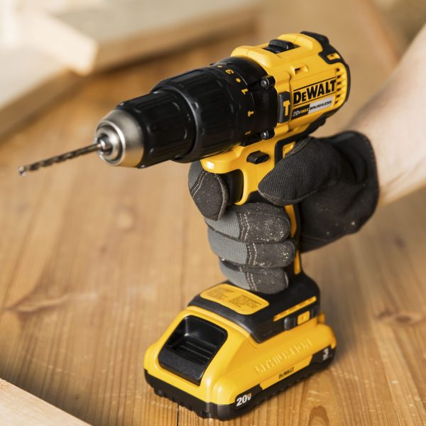 DCD778L1 1/2-in 20-volt Max-Amp Variable Speed Brushless Cordless Hammer Drill (1-Battery Included) - Image 4