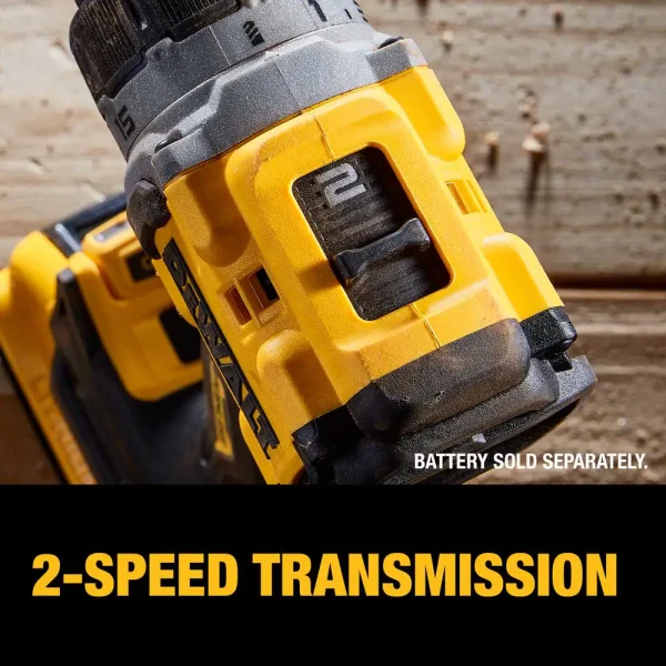 DCD800B 20-Volt MAX XR Cordless Compact 1/2 in. Drill/Driver (Tool-Only) - Image 10