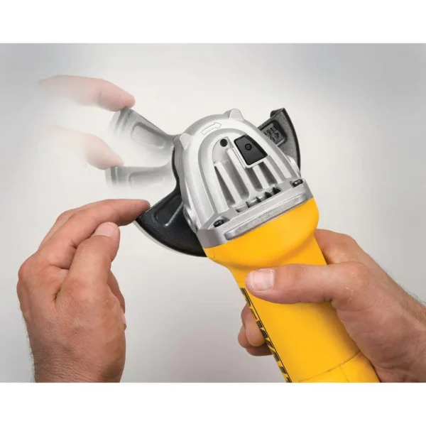 DWE402W 11-Amp Corded 4-1/2 in. Small Angle Grinder - Image 9