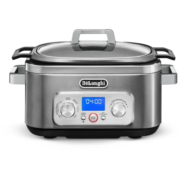 Livenza Multi-Cooker, Stainless Steel   6 qt   Crock Pot Slow Cooker
