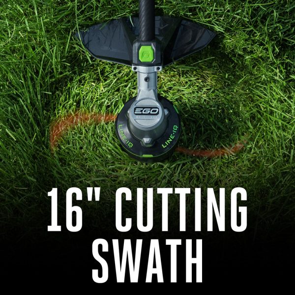 ST1623T POWER+ POWERLOAD with LINE IQ 56-volt 16-in Telescopic Cordless String Trimmer (Battery Included) - Image 7